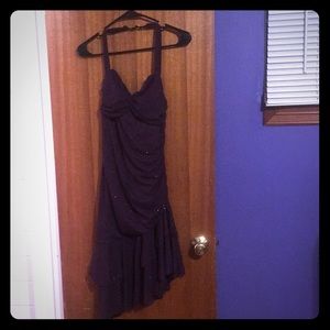 Fancy purple dress